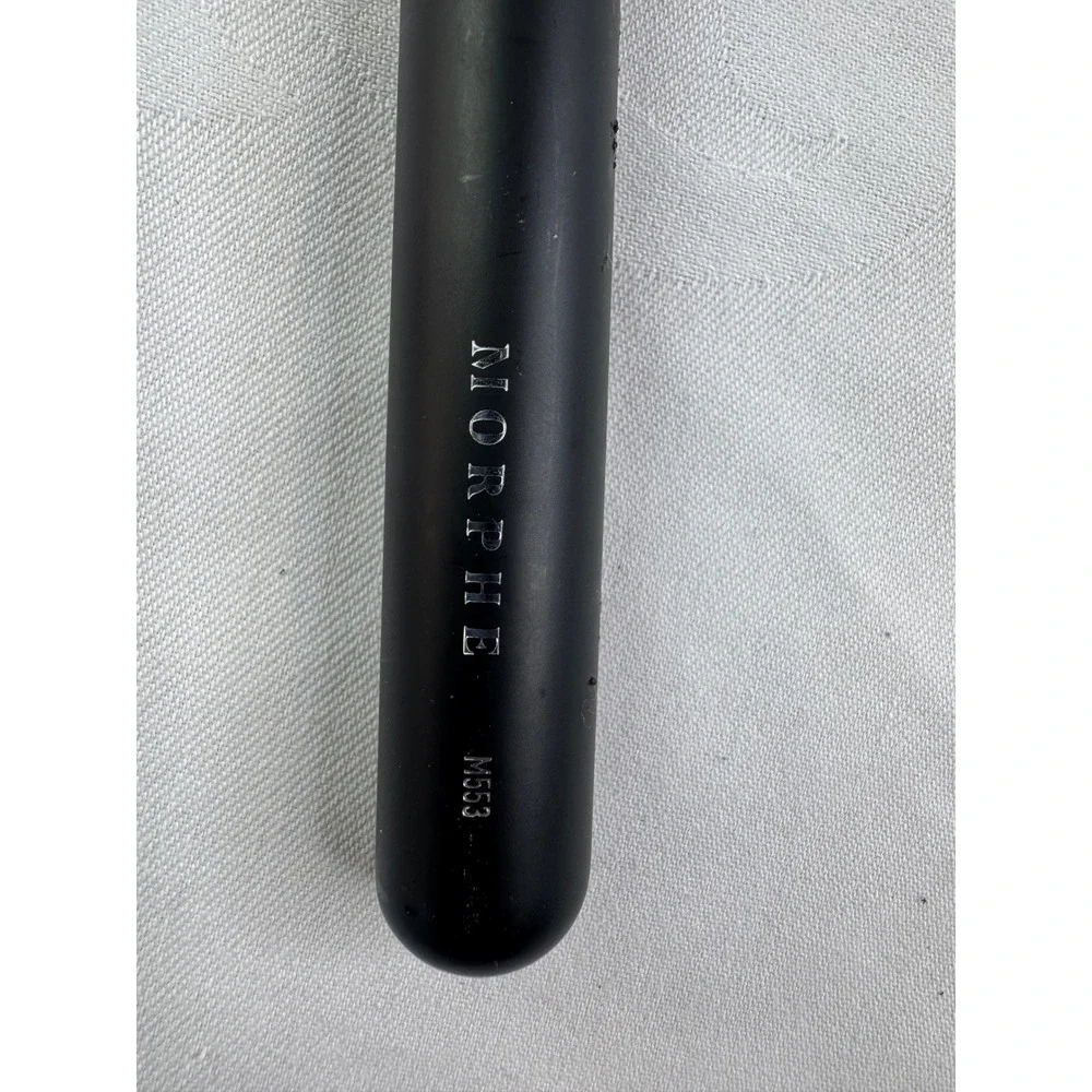 Morphe M553 Tapered Powder Brush Black Synthetic Bristles Makeup Tool